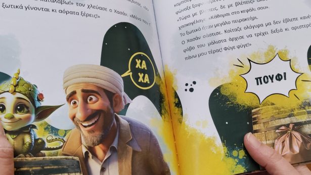 sneak peek kids book Pot author maria g loukaki