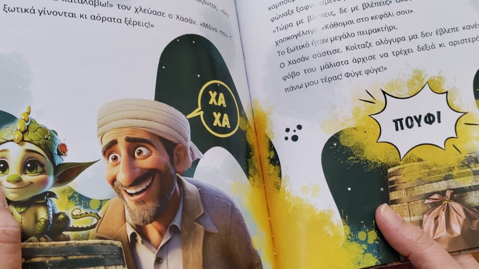 sneak peek kids book Pot author maria g loukaki